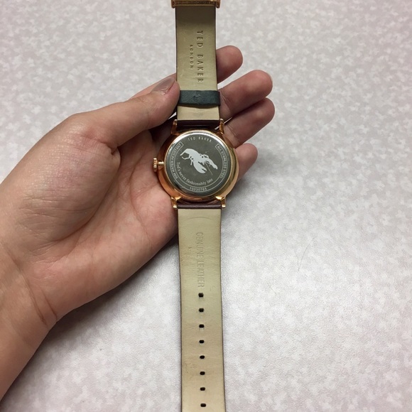 FREE w PURCHASE OF 2 items Ted Baker Leather Watch - Picture 3 of 7